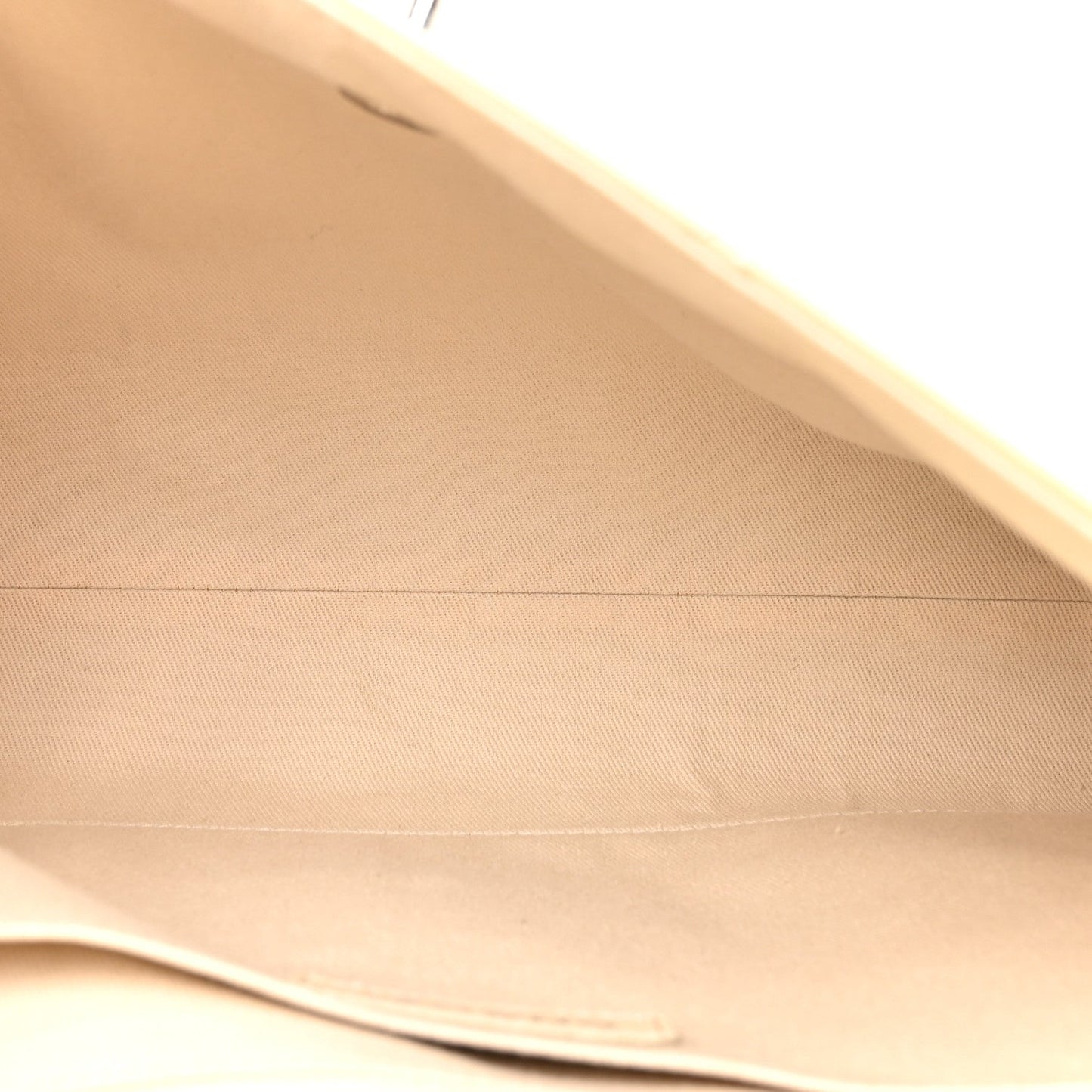 Calfskin Quilted In the Business Flap Bag Light Beige