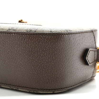 GG Supreme Monogram Web Neo Vintage Shoulder Bag Beige New Acero Crop