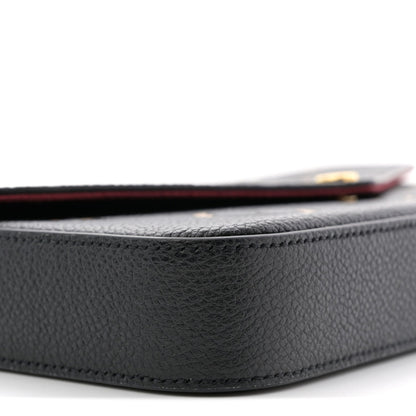 Empreinte Monogram Giant Felicie Pochette Black Beige