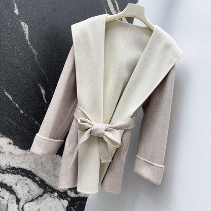 MAX MARA 25S HOODED MID-LENGTH COAT 159