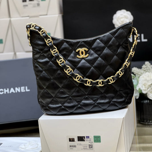 C hanel 22k hobo hippie bag