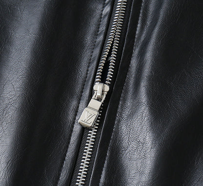 LV SHIRT JACKET IN BLACK SMOOTH LAMBSKIN 238977