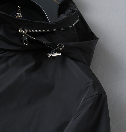 LV HOODED JACKET BLACK 238987