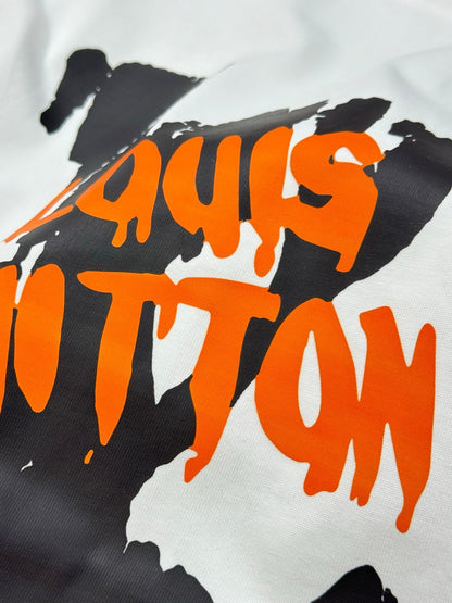 LV T-SHIRT IN WHITE PURE COTTON 238788