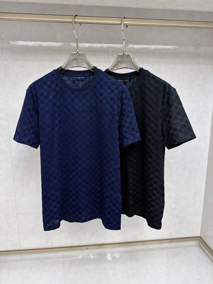 LV T-SHIRT NAVY BLUE 239624