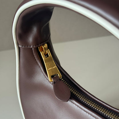 MiuMiu Wander Crescent Bag 22cm Leather