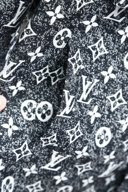 LV SHIRT JACKET IN BLACK MONOGRAM WASHED DENIM 238941