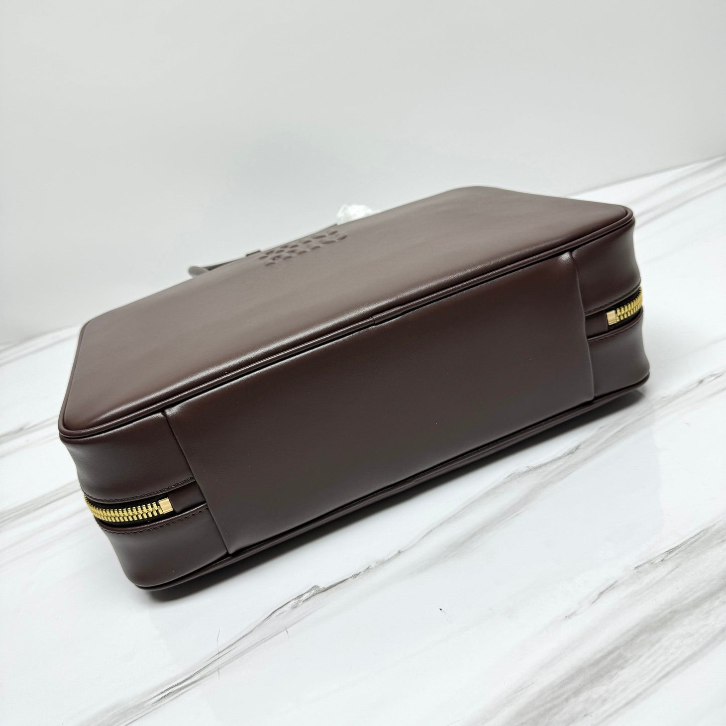 MIU BEAU BAG 34 IN BRIARWOOD CALFSKIN