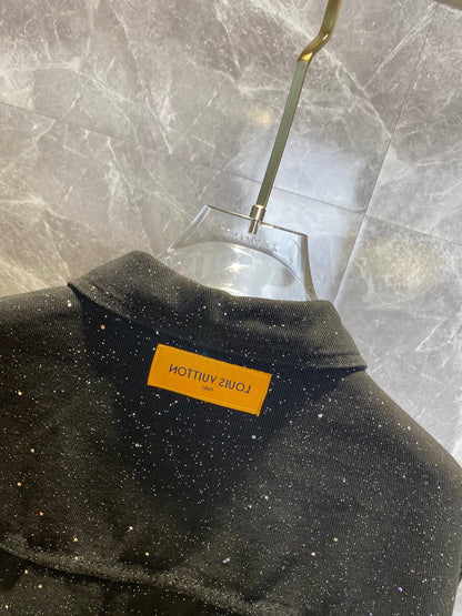 LV BLACK DENIM JACKET 239583