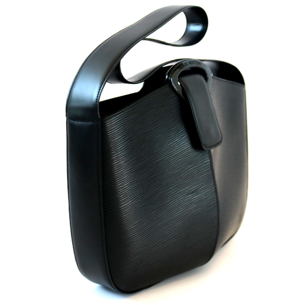 Louis Vuitton Black Epi Leather Reverie Shoulder Bag