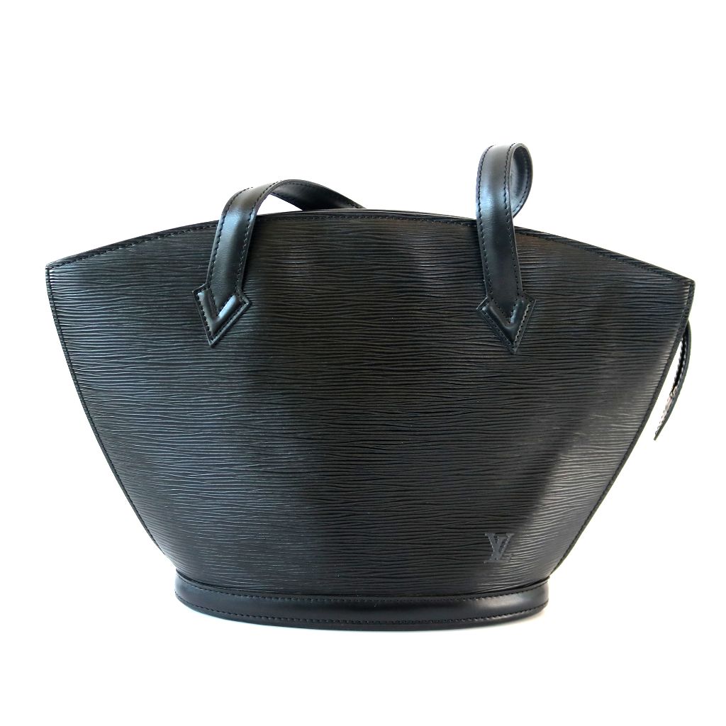 Louis Vuitton black epic leather Saint Jacques PM shoulder bag