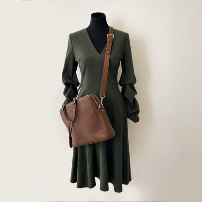 Louis Vuitton brown briefcase