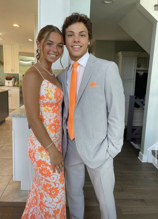 Sexy Spaghetti Straps Mermaid Prom Dresses,Prom Gowns